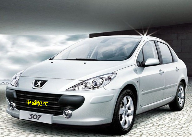 東風(fēng)標(biāo)致307銀灰色